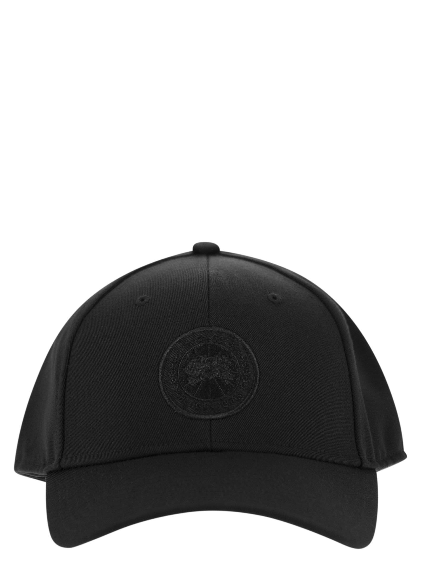 Black Polyester Tonal Baseball Cap