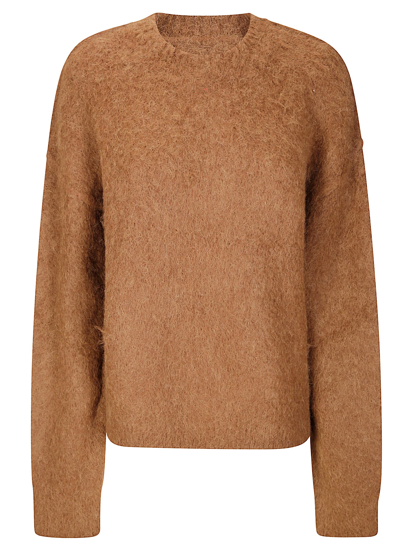 Uma Wang Long Slv Top Sweater In Yellow