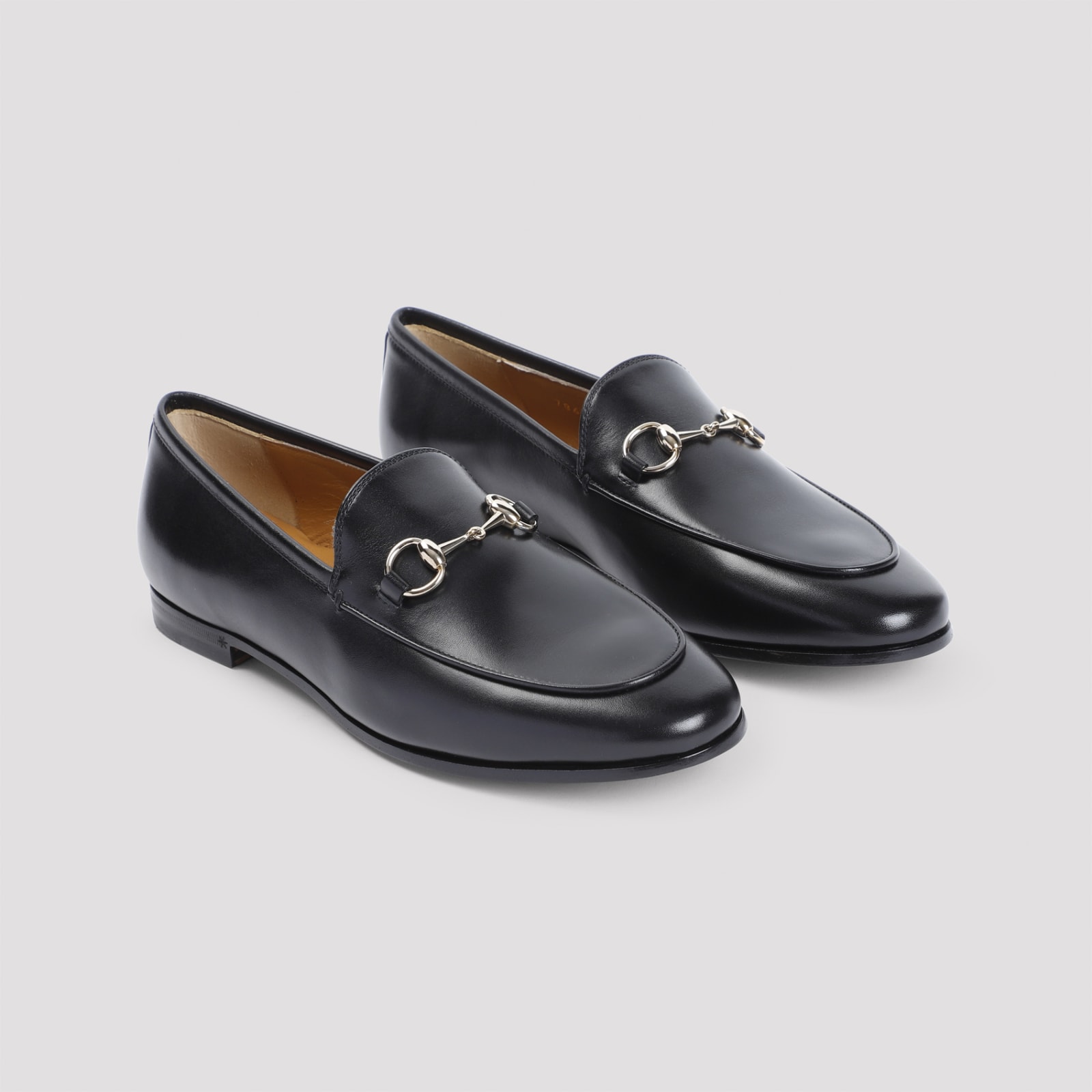 Shop Gucci Jordaan Loafers In Black