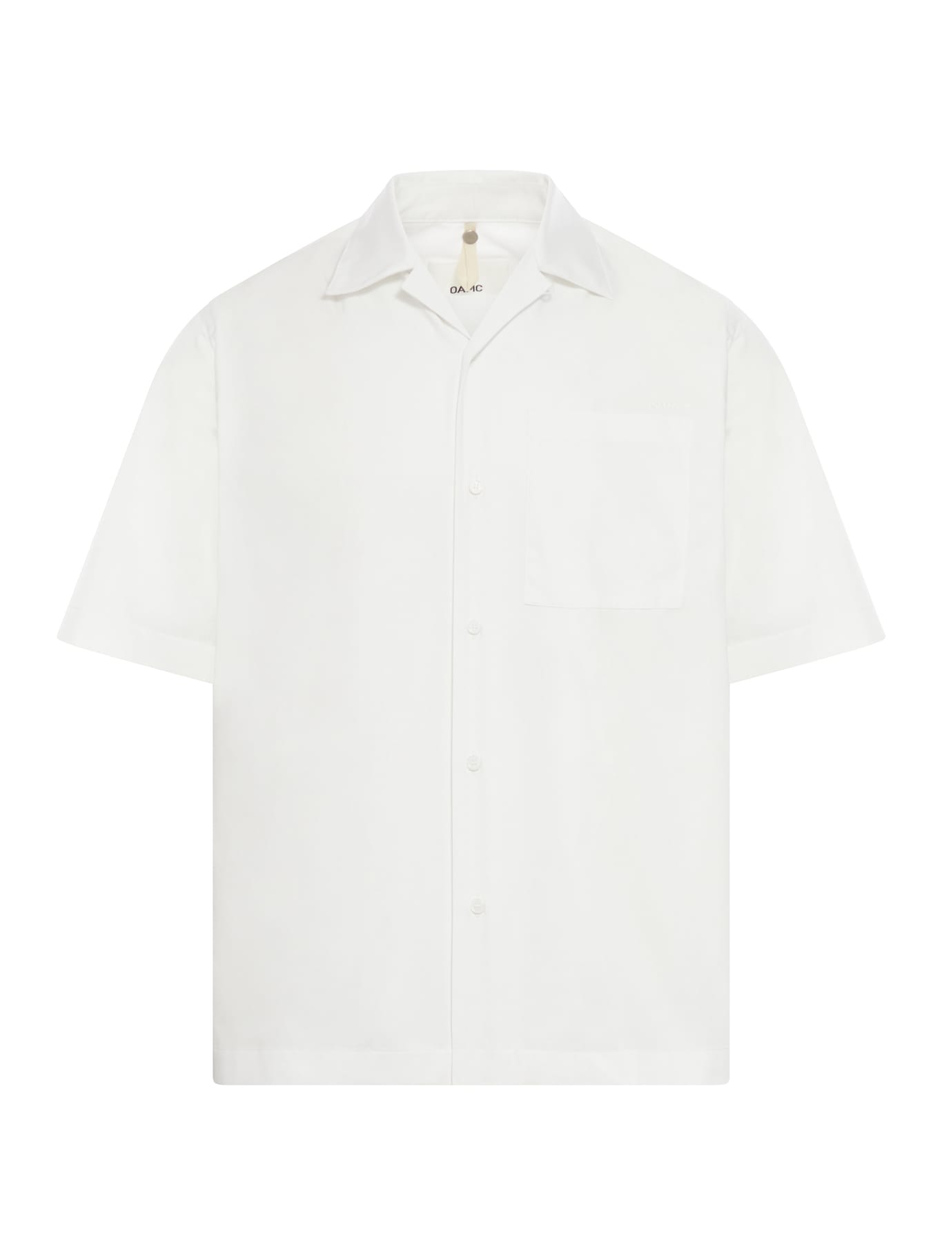Shop Oamc Kurt Shirt, Scribble Patch In White