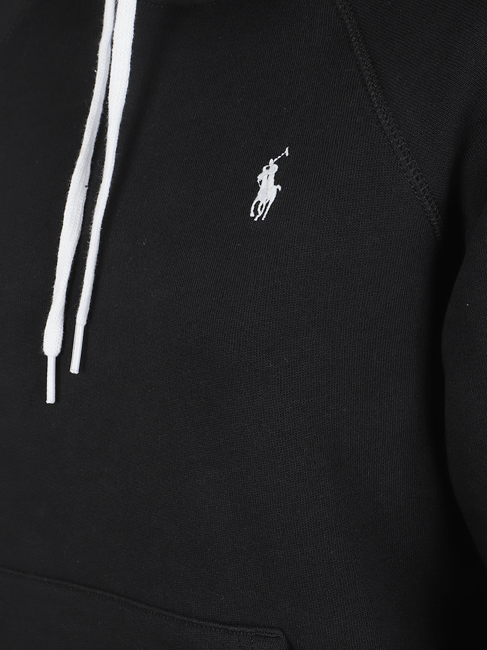 Polo Ralph Lauren Prl Shrknhd-long Sleeve-sweatshirt In Black