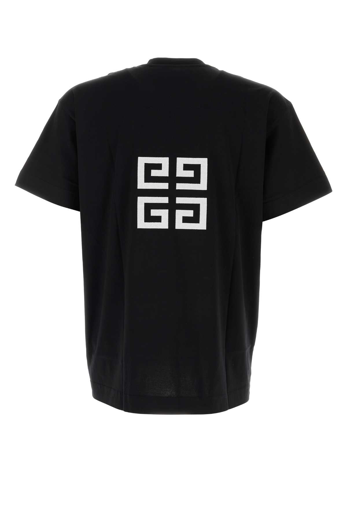 Shop Givenchy Black Cotton Oversize T-shirt