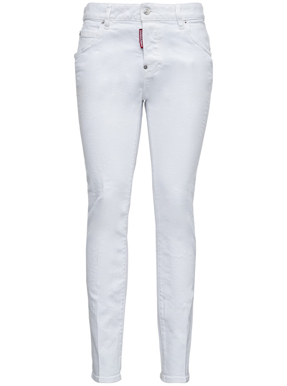Dsquared2 Cool Girl White Denim Jeans