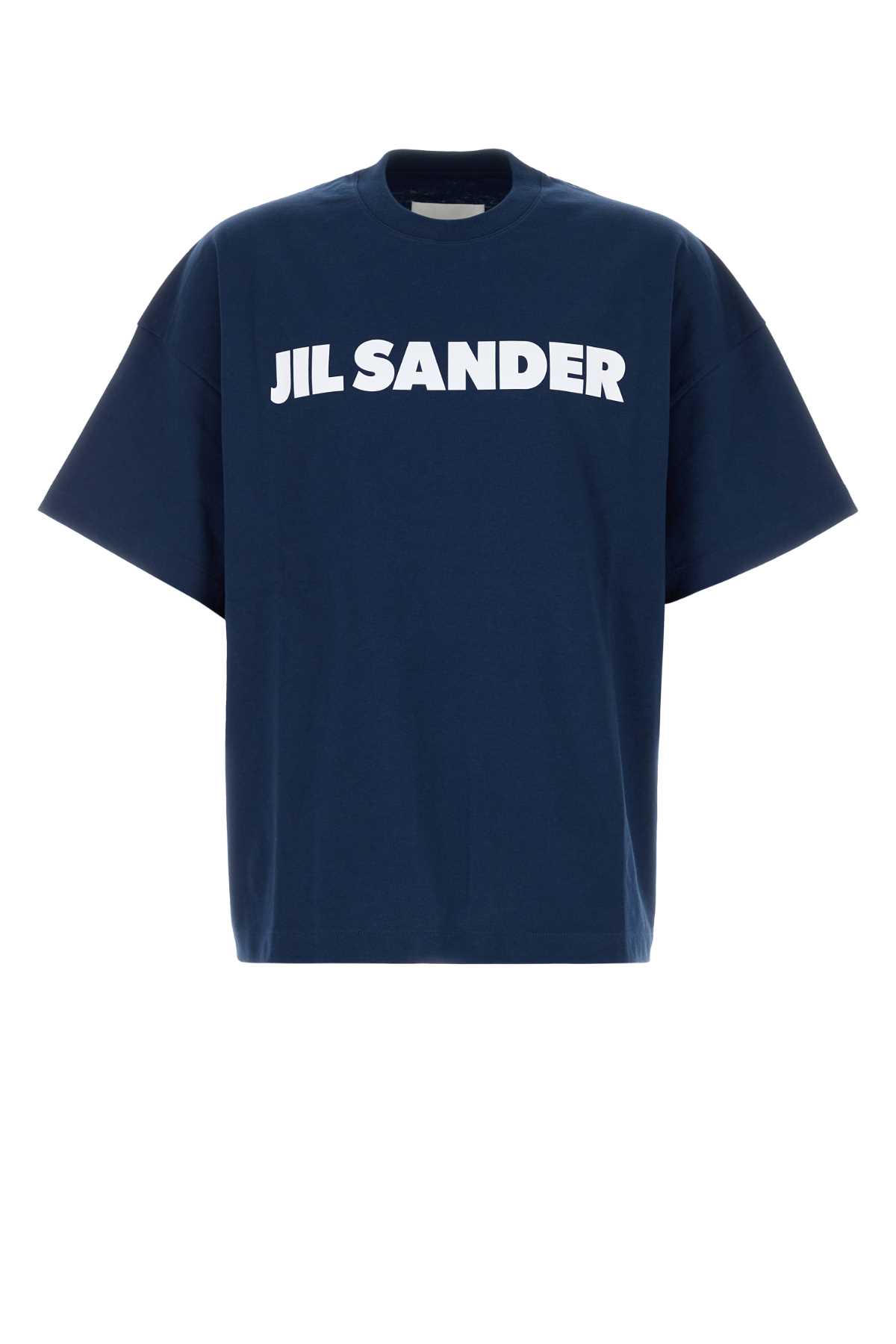 Navy Blue Cotton T-shirt