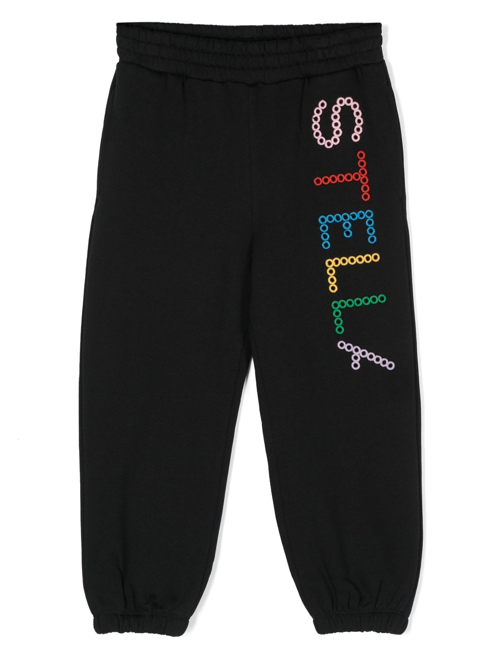 STELLA MCCARTNEY STELLA MCCARTNEY KIDS TROUSERS BLACK 