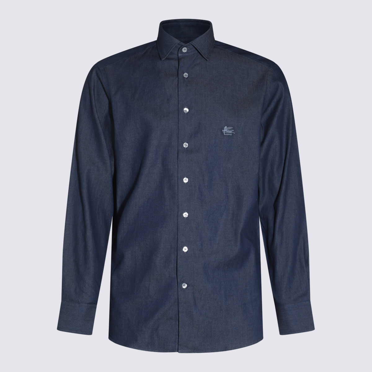 Blue Cotton Shirt