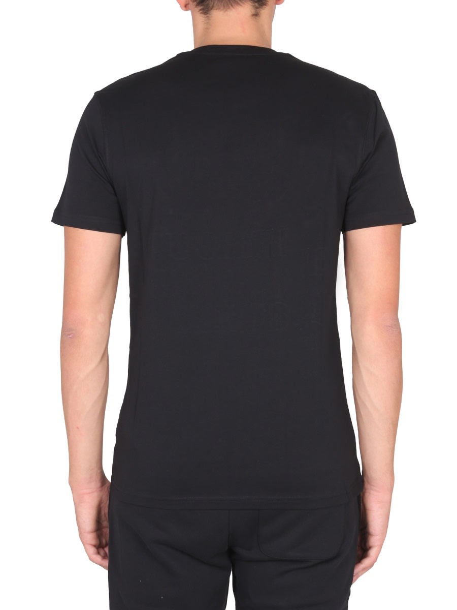 Shop Moschino Guilt Without Guilt T-shirt In Black
