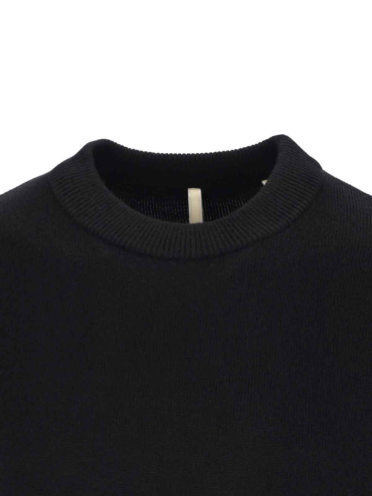 Sunflower Moon Merino Sweater In Black