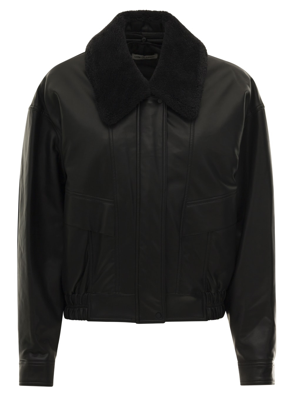 Low Classic Reversible Short Eco Leather Bomber