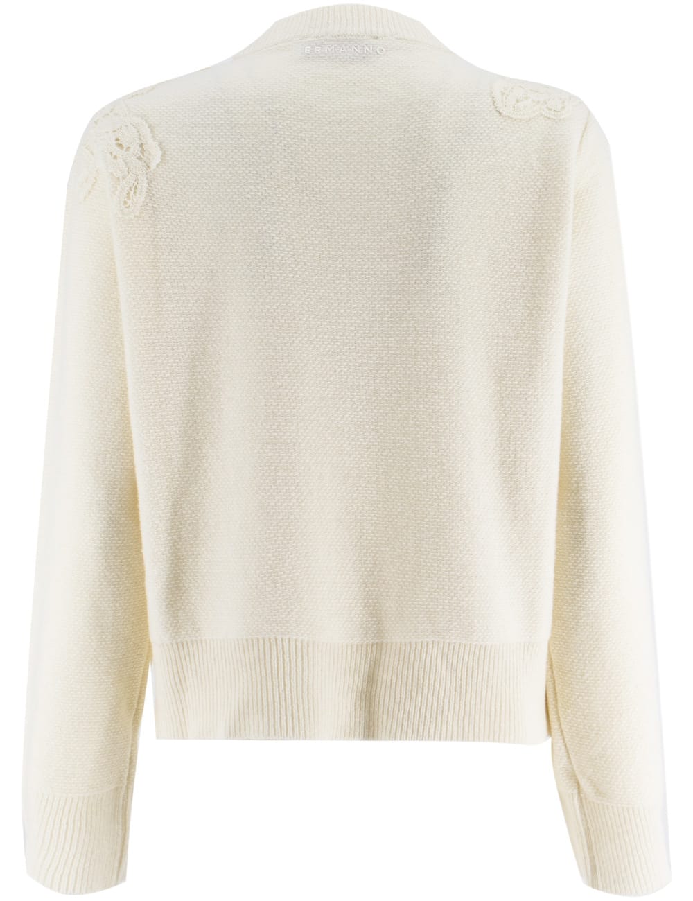 Shop Ermanno Firenze Sweater In Off White