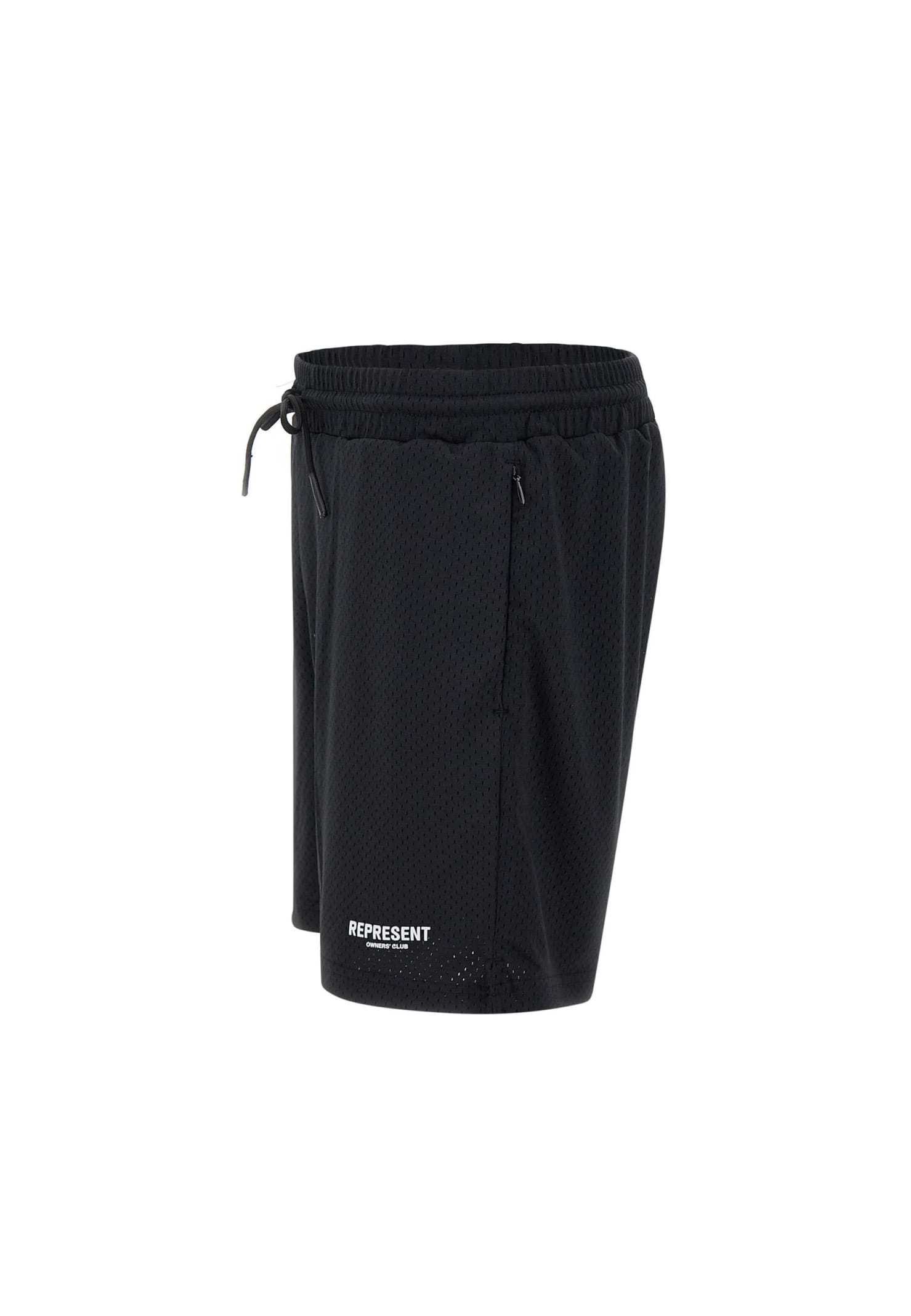Shop Represent Owners Club Shorts In Black