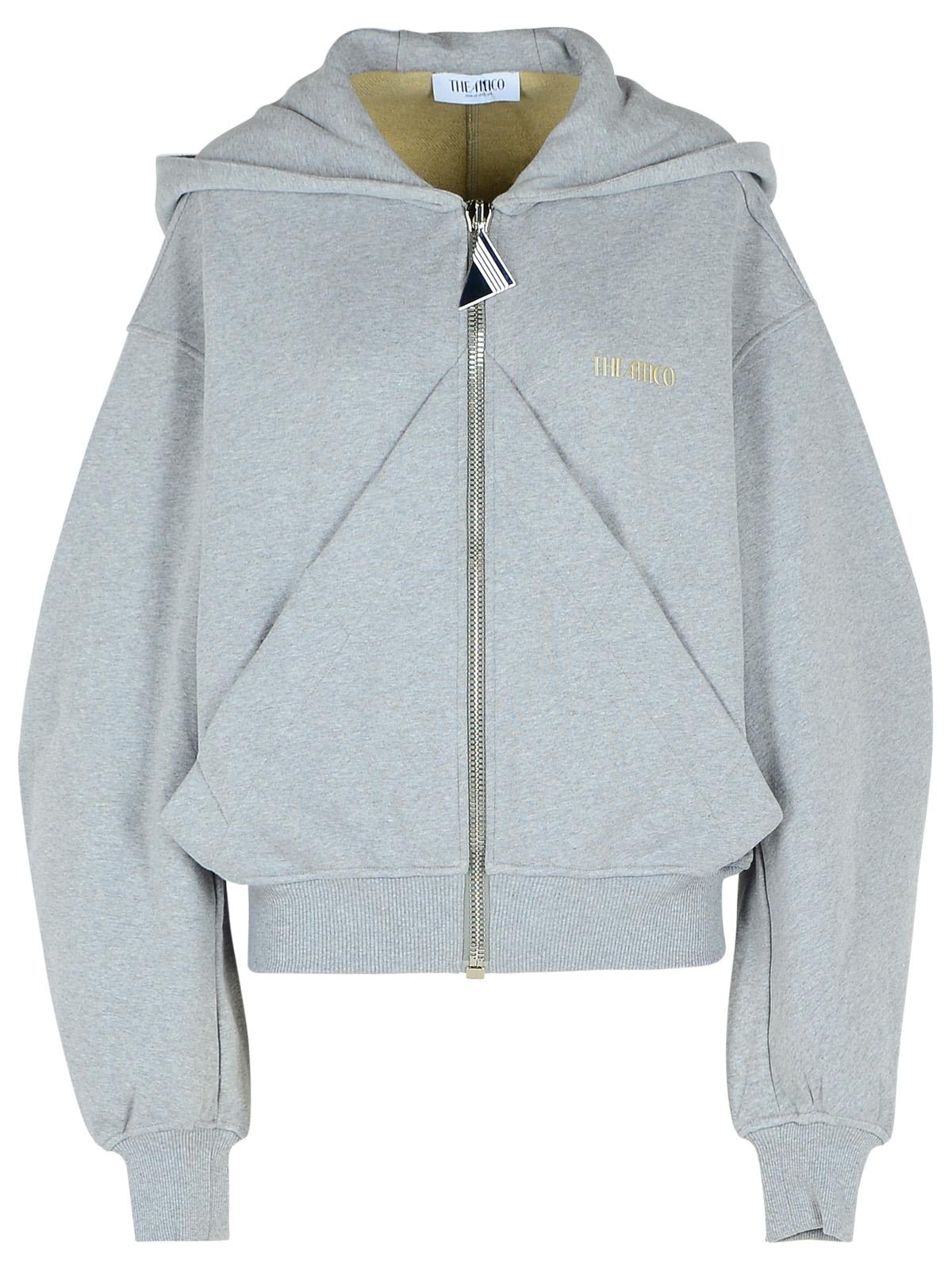 Gray Cotton Sweatshirt