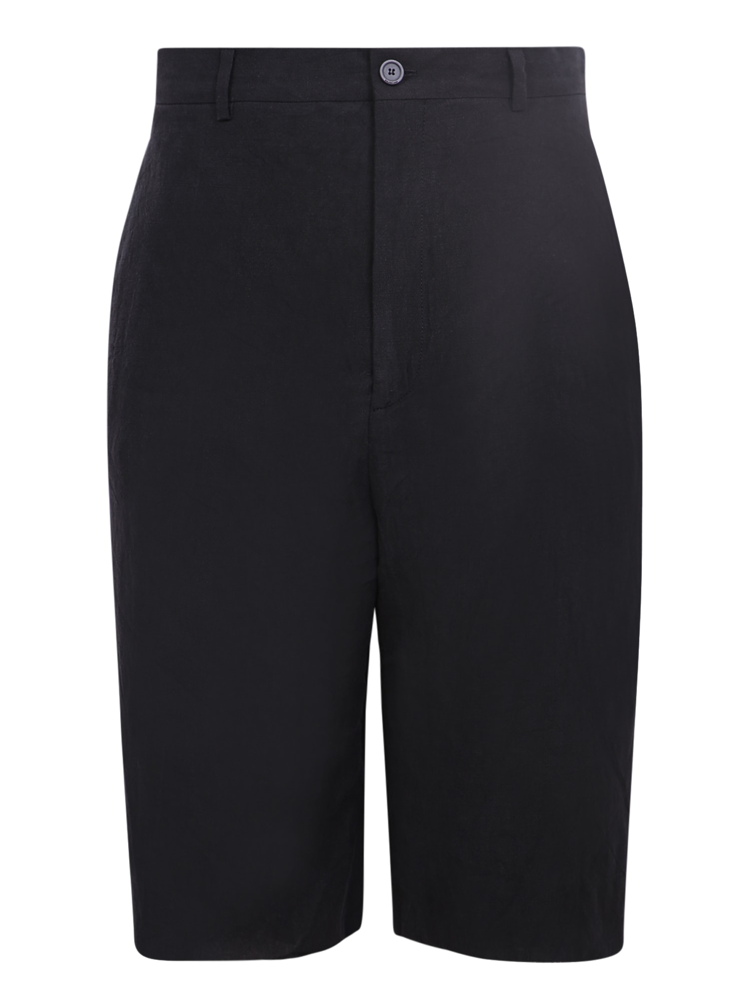 Shop Balenciaga Oversize Tailored Shorts In Black