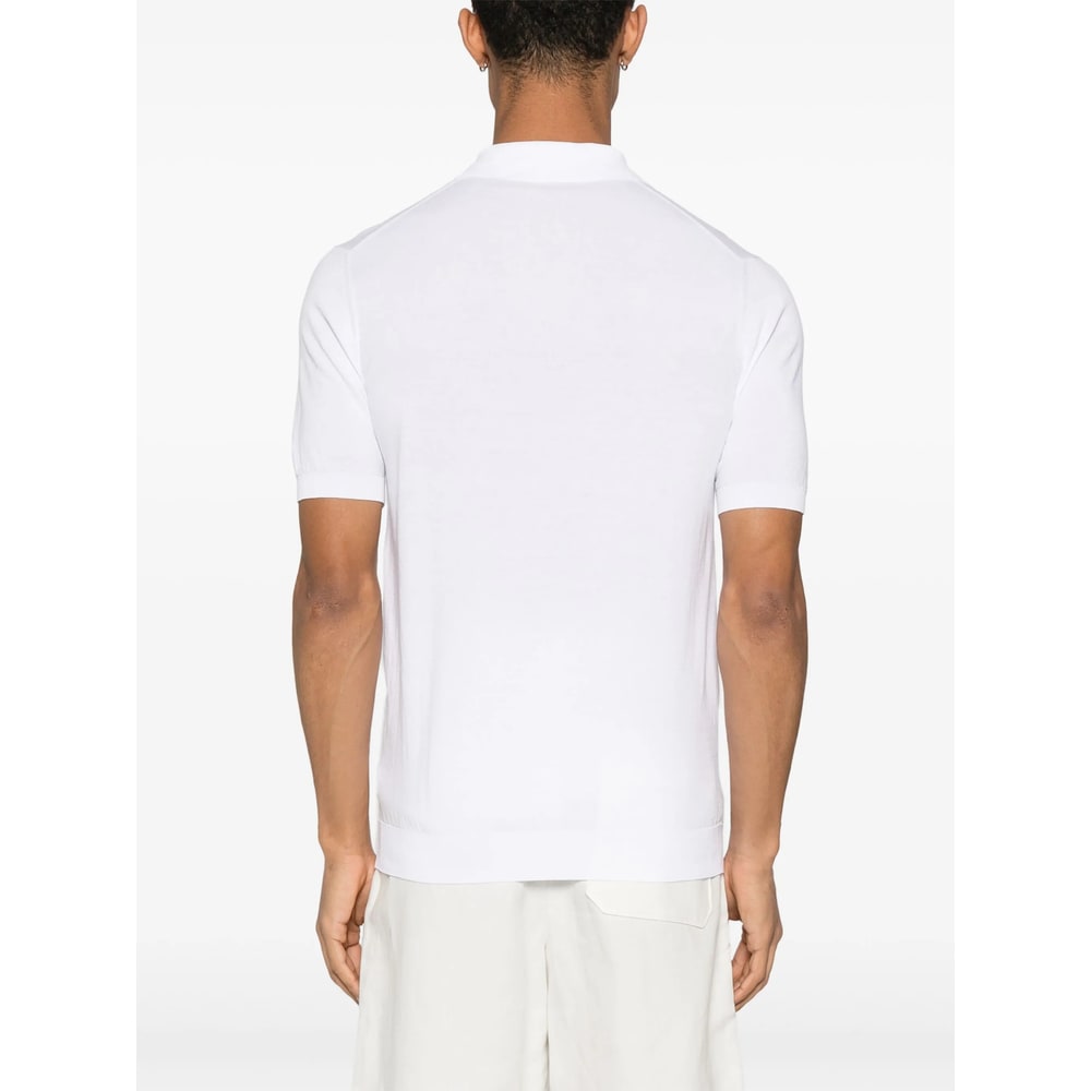 Fedeli Cotton Sweaters In White