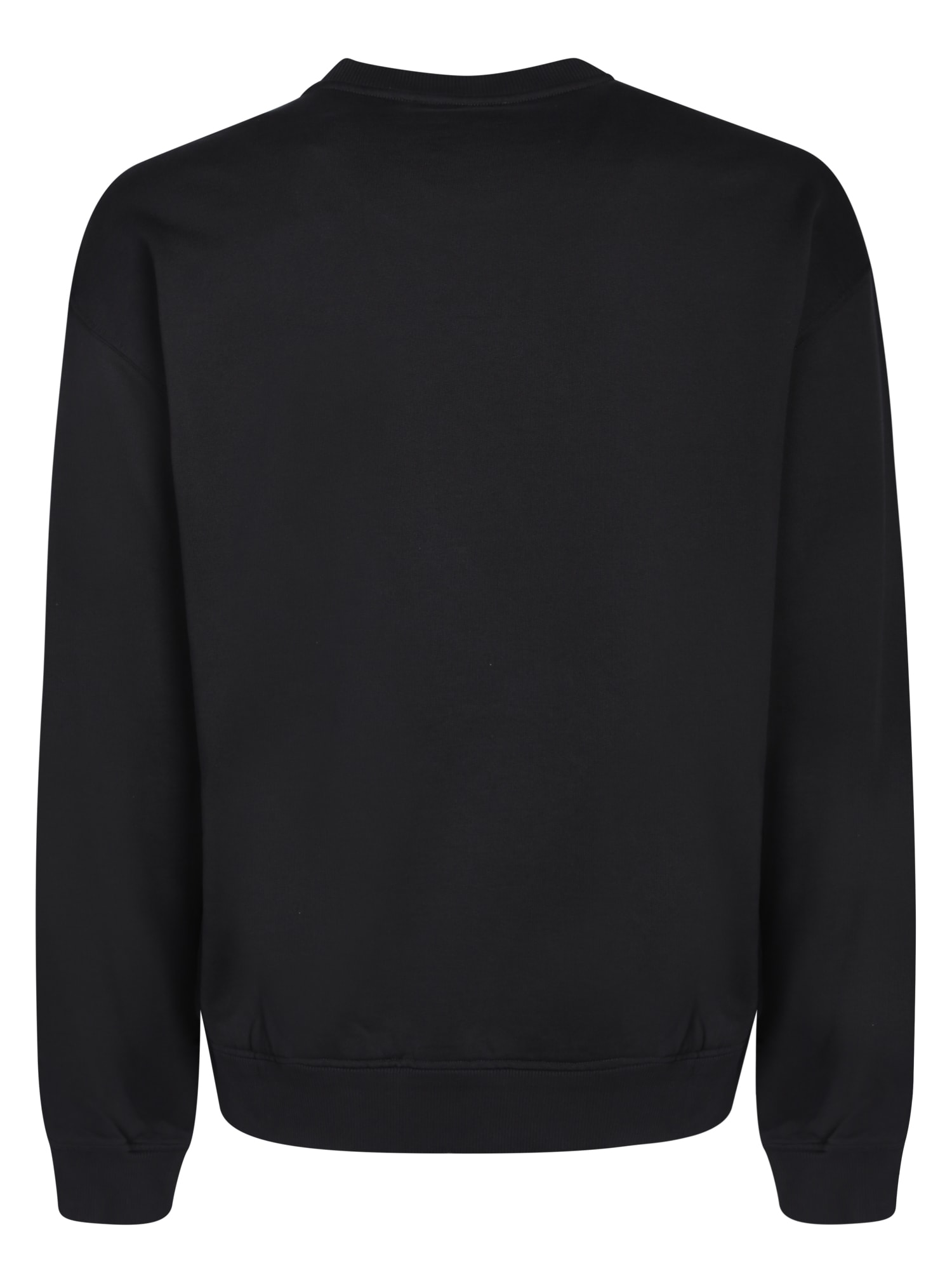 Shop Dolce & Gabbana Logo-print Sweatshirt In Black