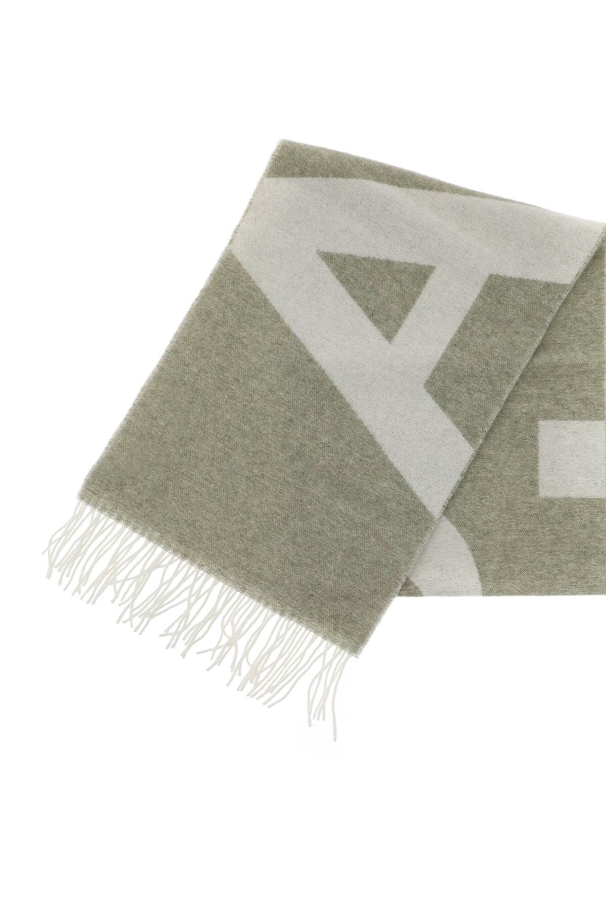 Shop Apc Malo Wool-blend Scarf In Taupe (green)