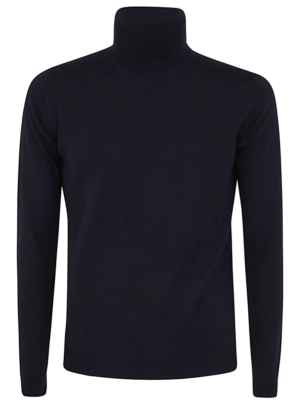 Shop Nuur Long Sleeve Turtle Neck Sweater In Navy