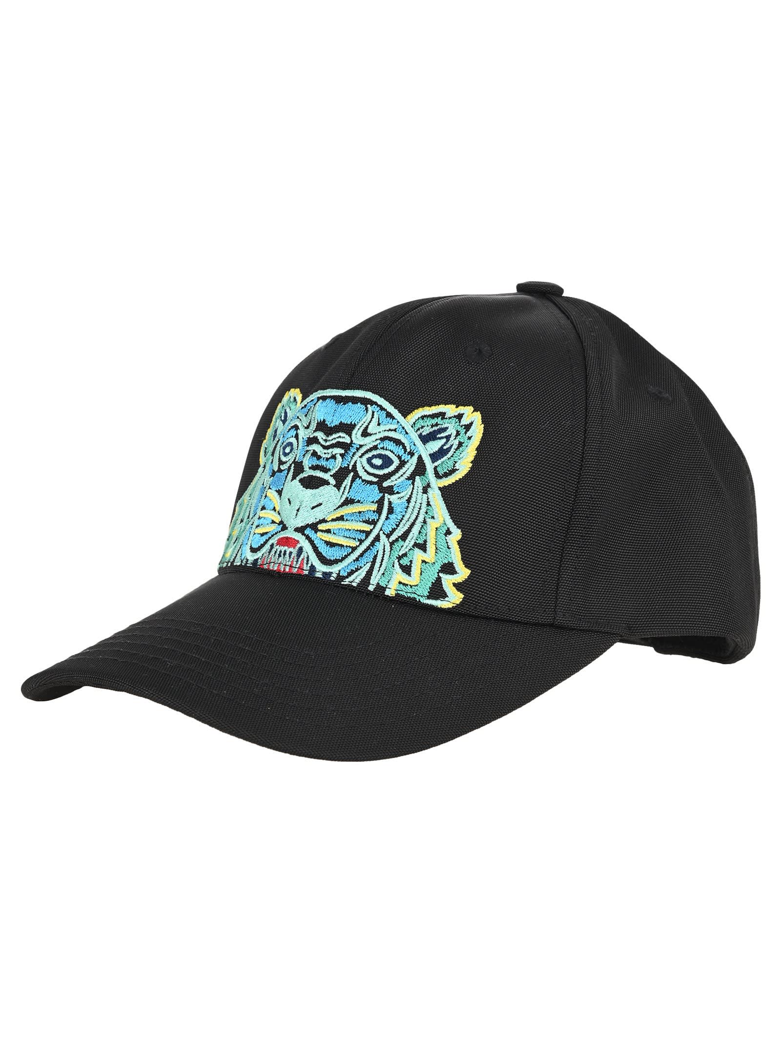 kenzo tiger canvas cap