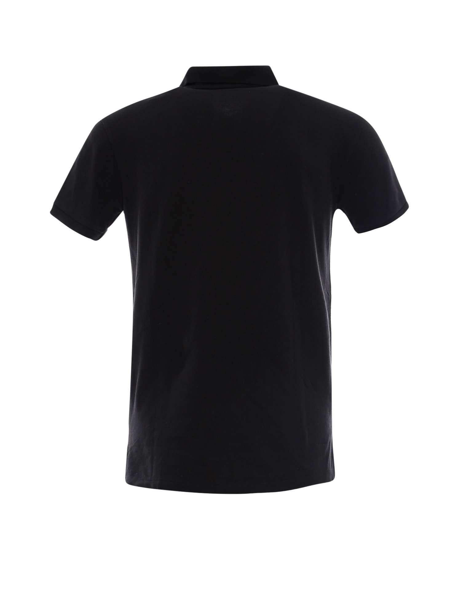 Shop Polo Ralph Lauren Polo Shirt In Black