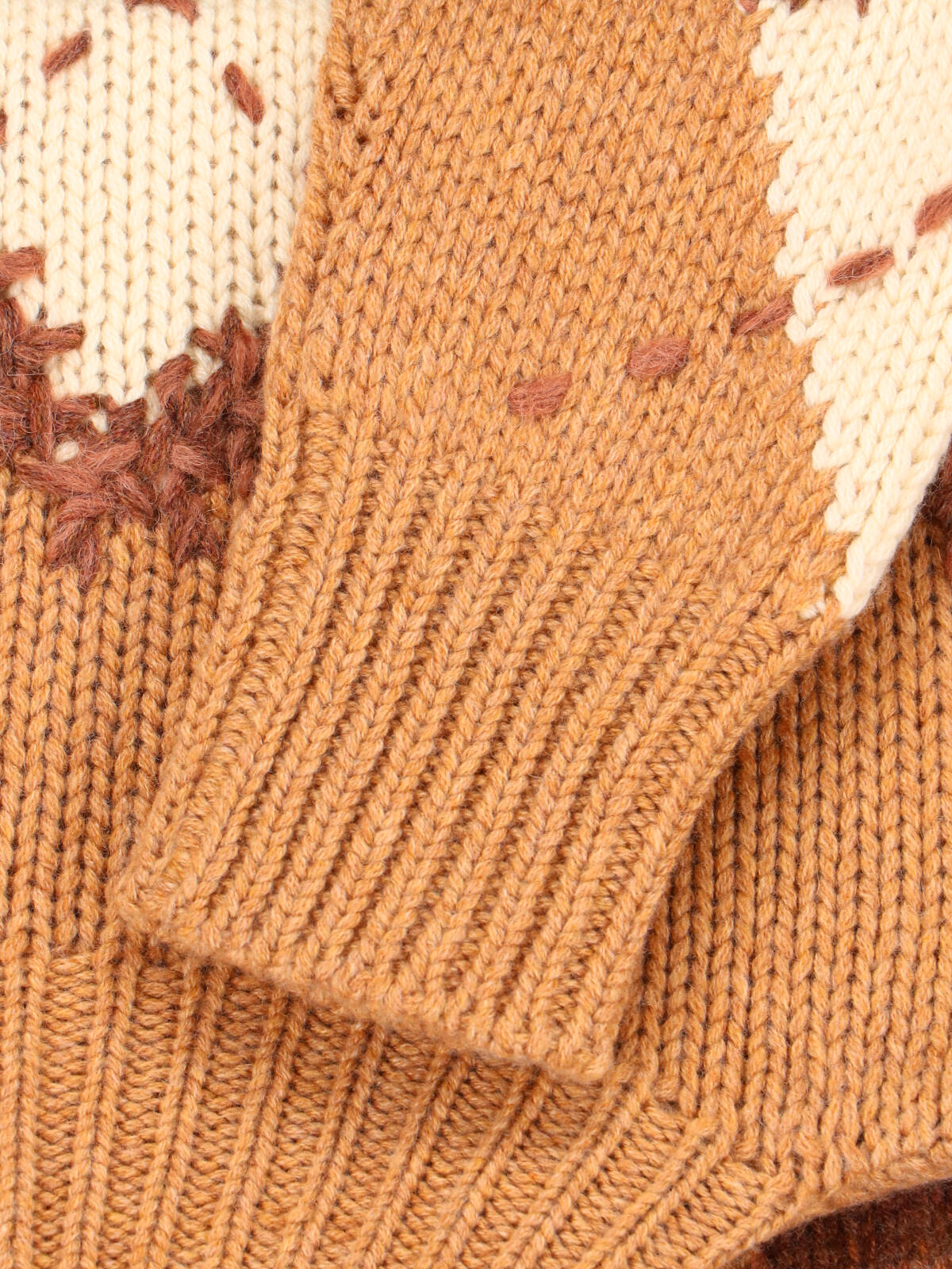 Ermanno Scervino Cashmere Sweater In Brown