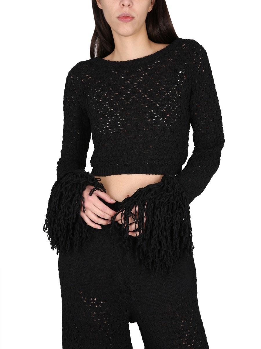 Rotate Birger Christensen Structured Mesh In Black