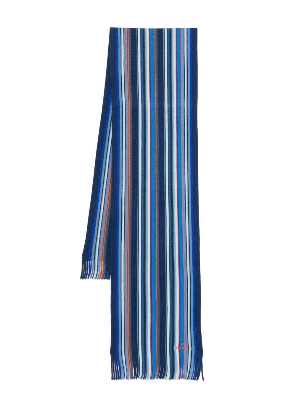 Mens Scarf Ps Multicolor Stripes