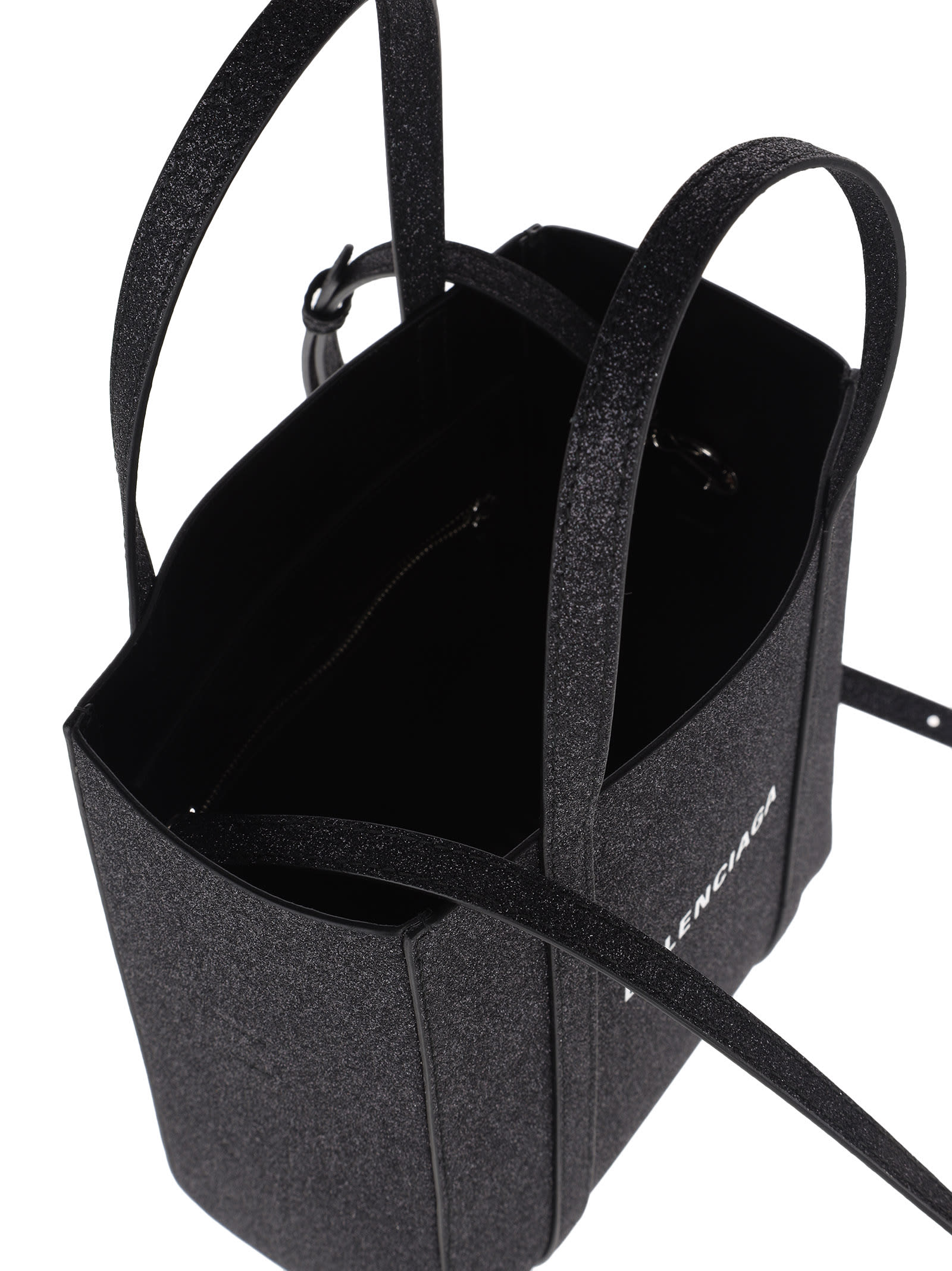black glitter balenciaga