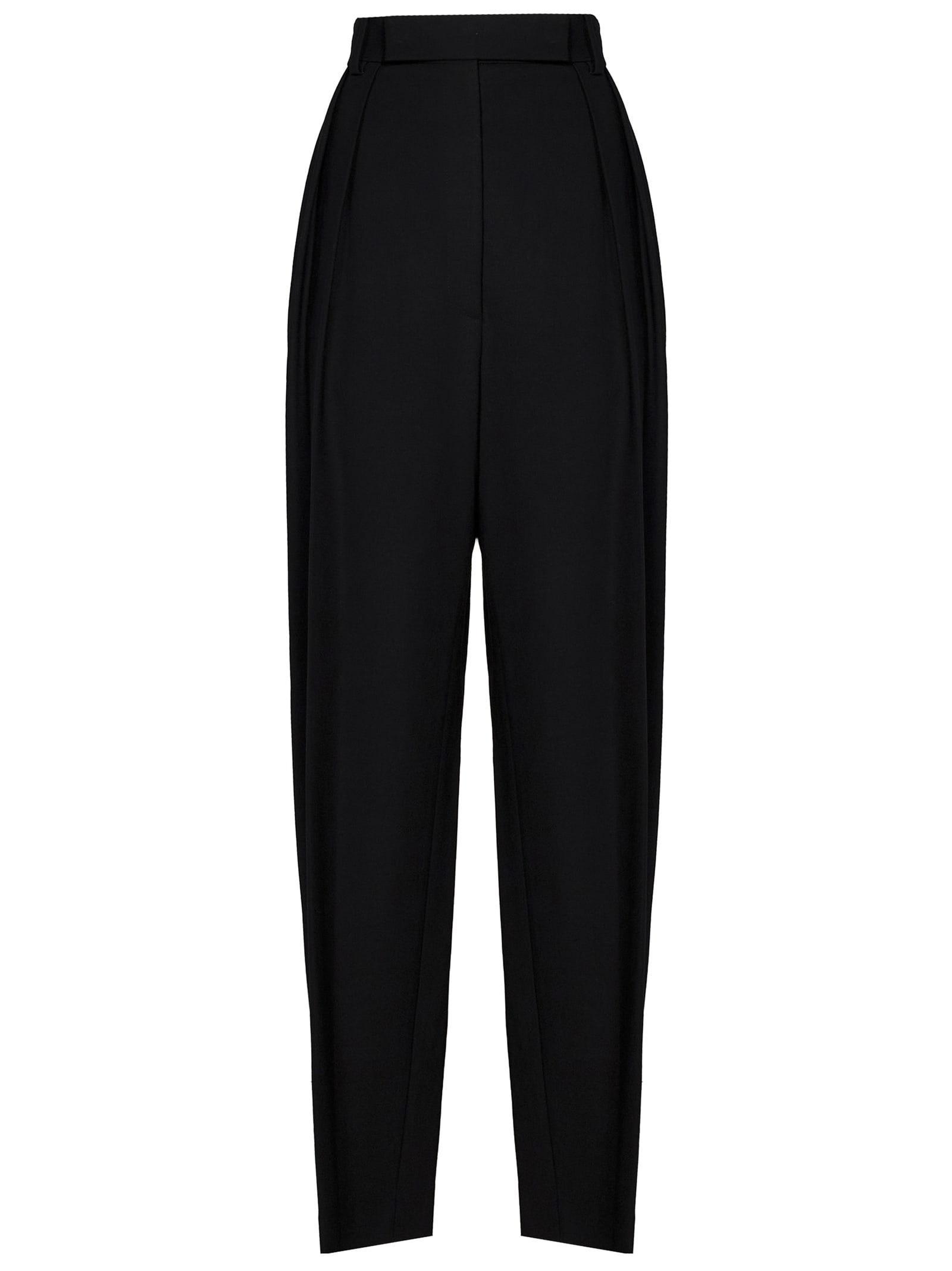 Khaite Ny The Cessie Trousers In Black