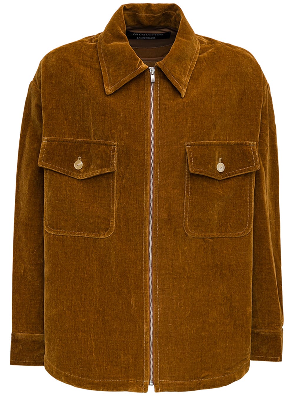Jacquemus Le Blouson Montagne Cotton And Linen Jacket