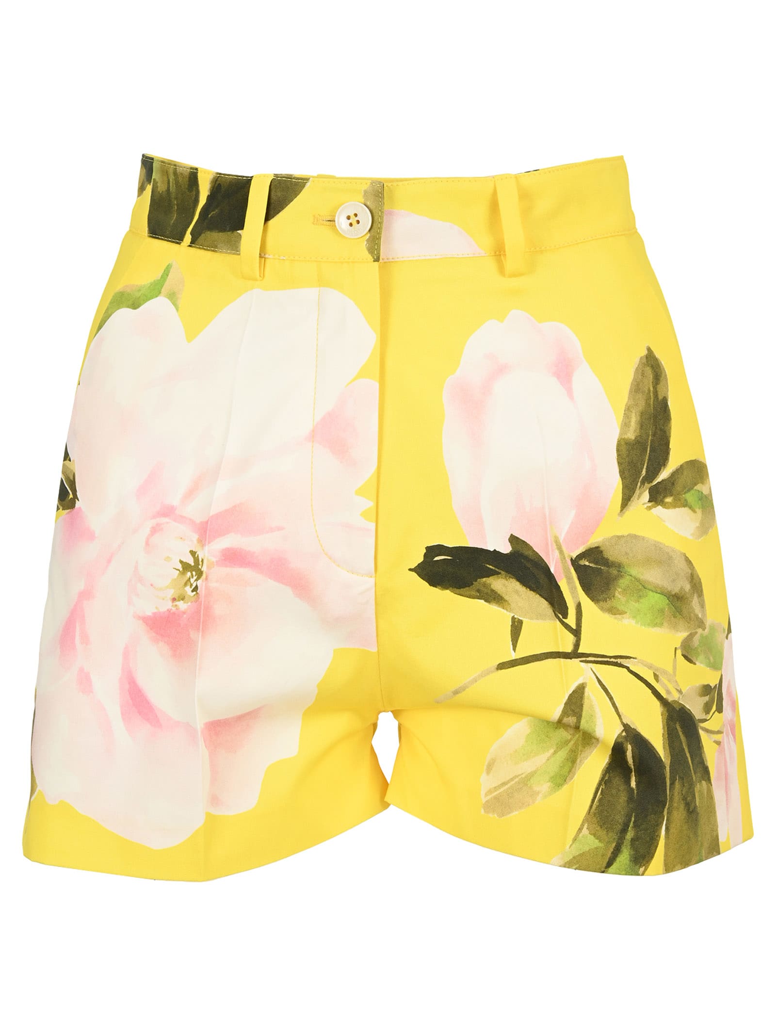 Buy Valentino Printed Silk Shorts online, shop Valentino shoes with free shipping