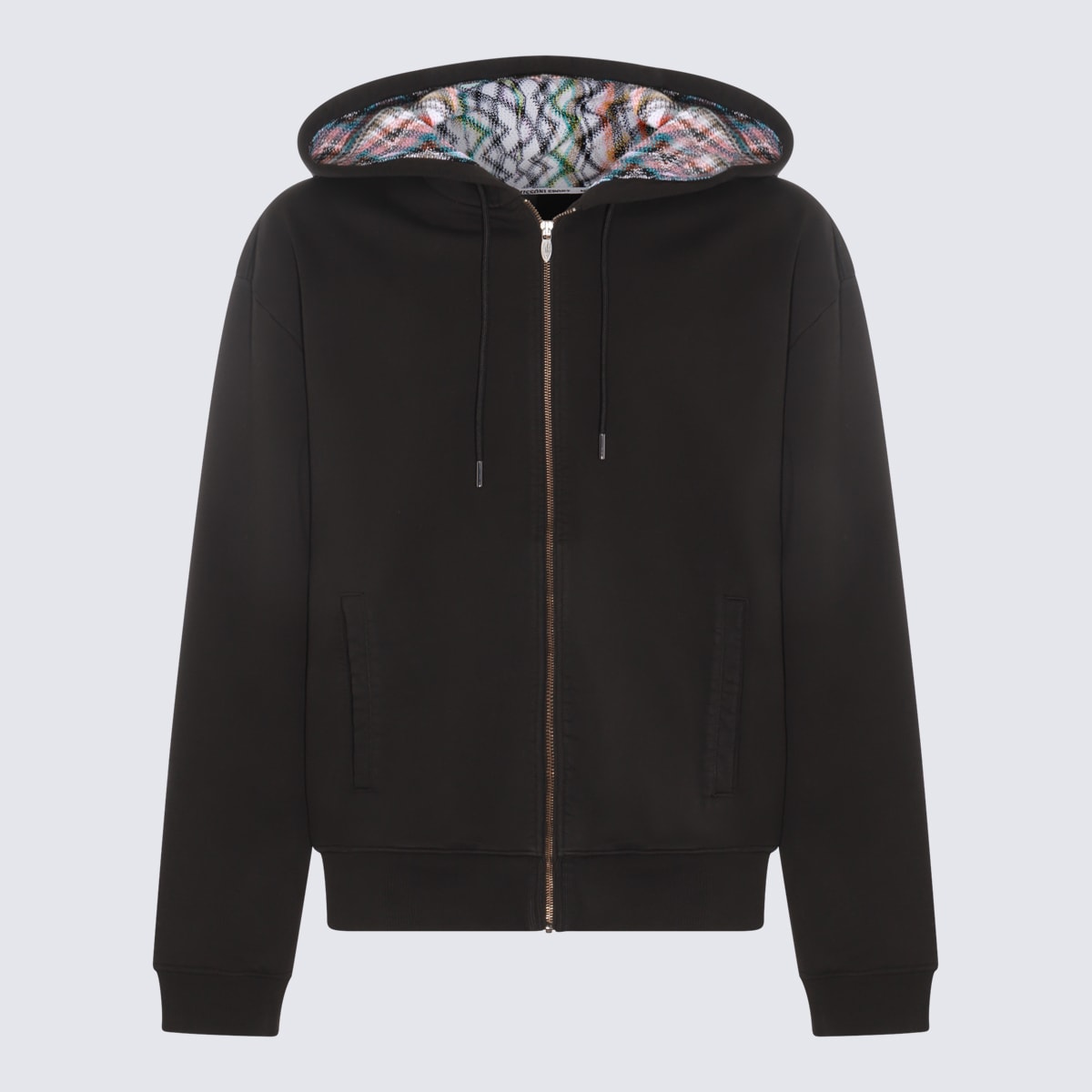 Shop Missoni Black Cotton Sweatshirt