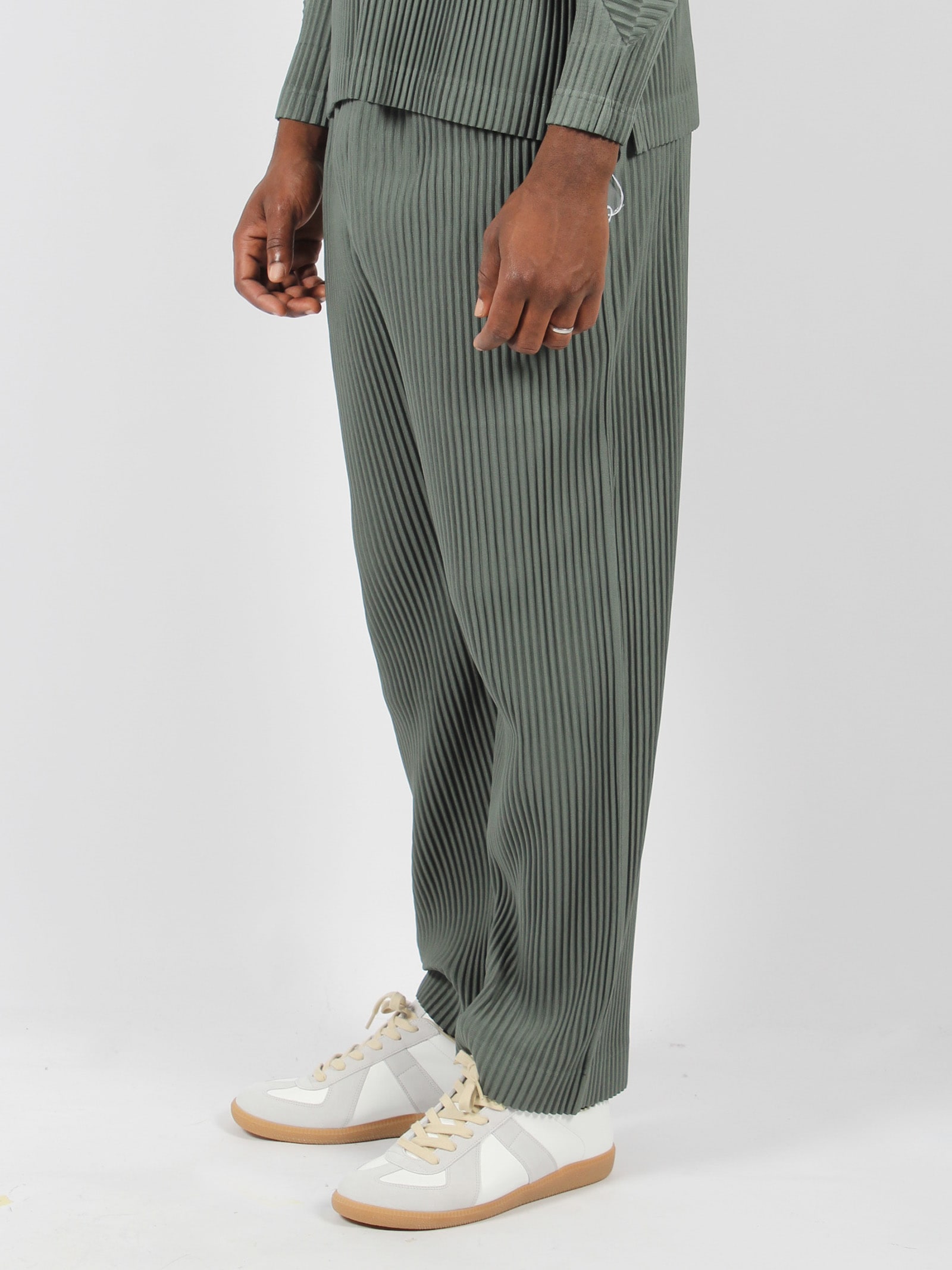 ISSEY MIYAKE STRAIGHT LEG TROUSERS 