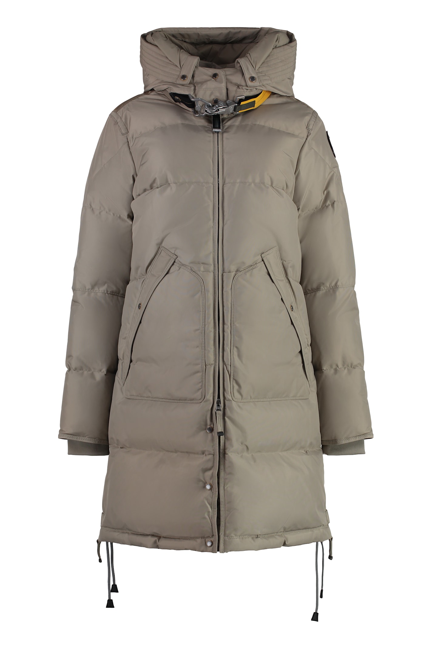 Long Bear Hooded Down Jacket