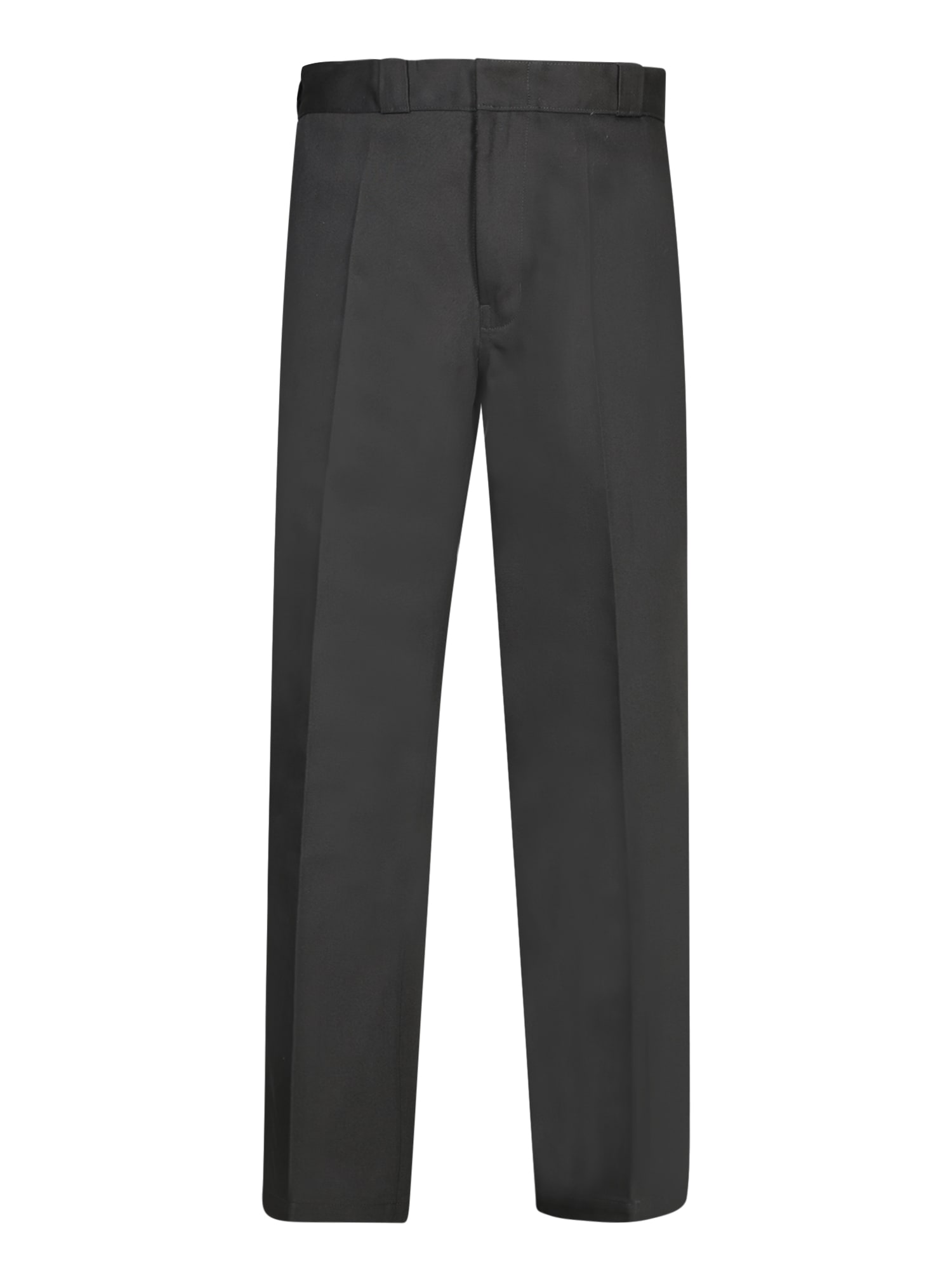 Shop Maison Margiela Regular Black Trousers