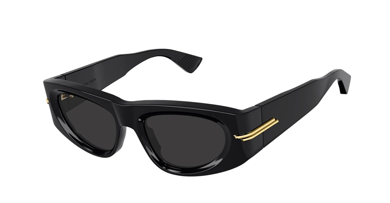 Bottega Veneta Eyewear Bv1144s-001 - Black Sunglasses