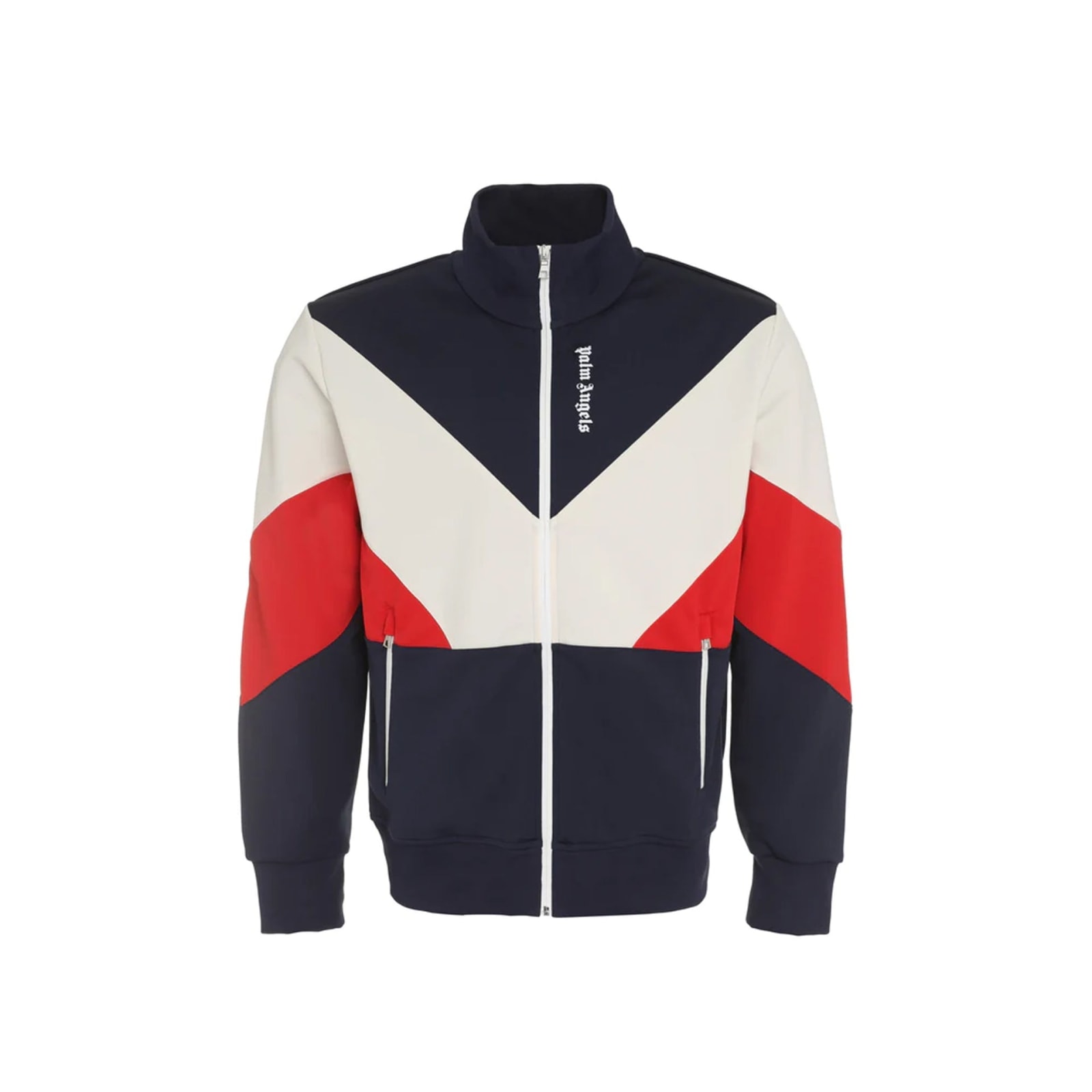PALM ANGELS COLOR-BLOCK BOMBER