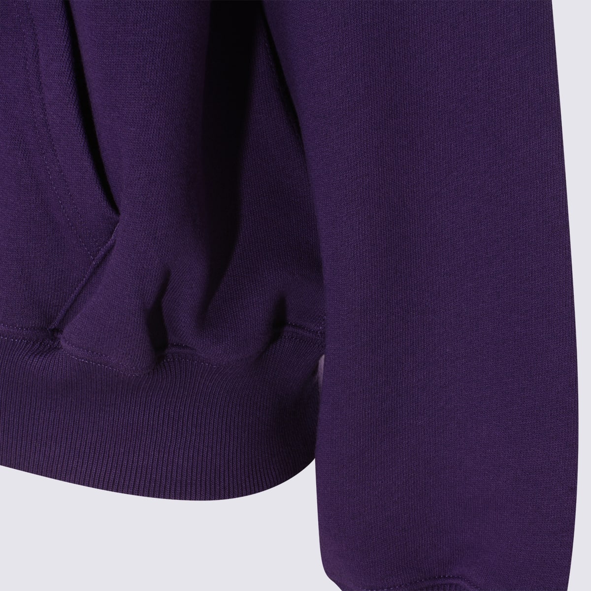 Ralph Lauren Purple Cotton Sweatshirt In Blue
