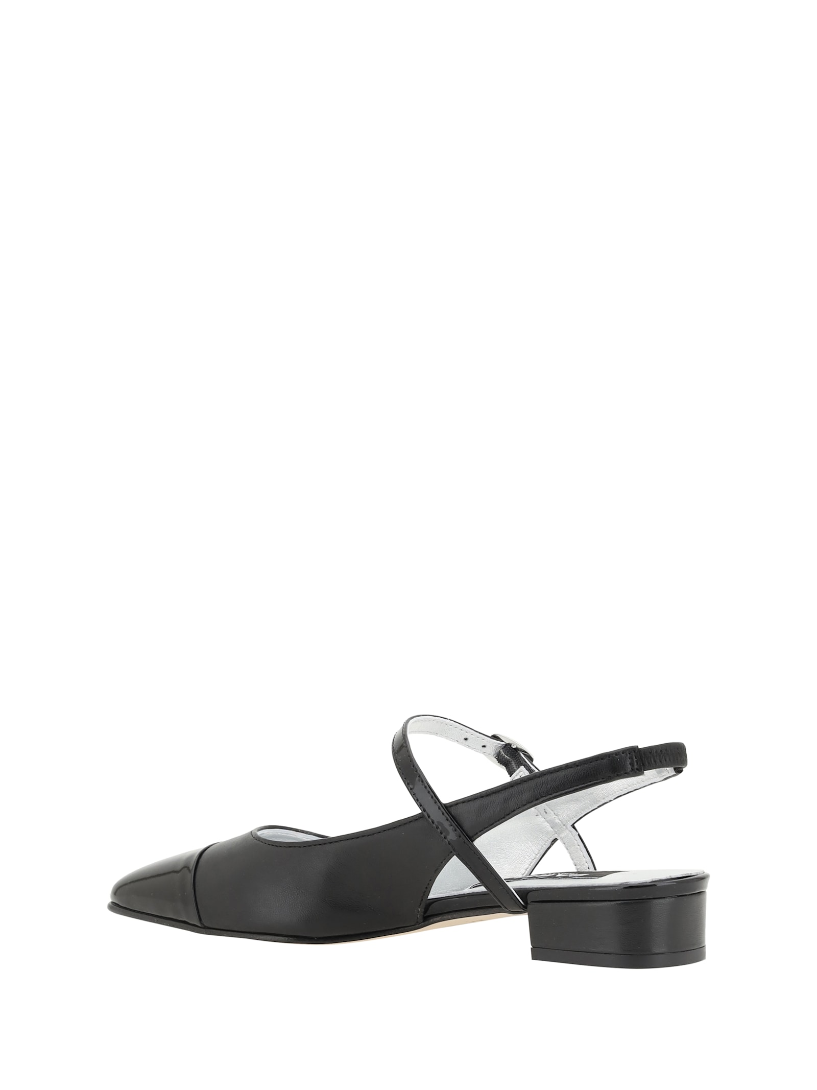 Carel Oceano Slingback In Vernisnoir