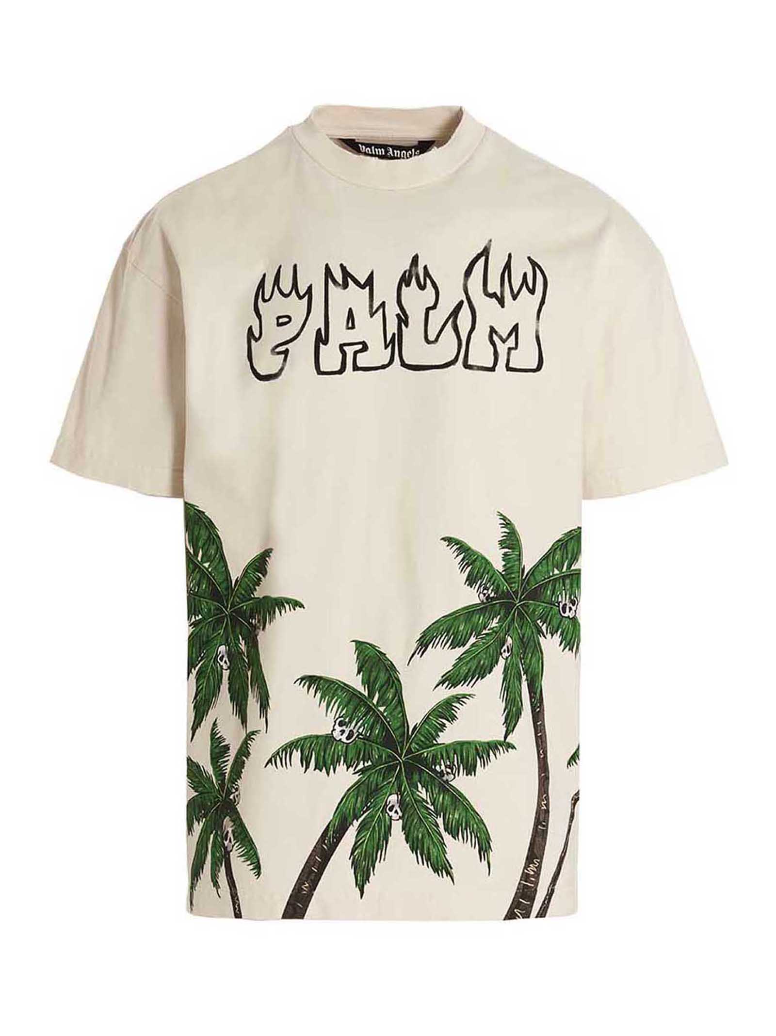 Palm Angels palm & skull T-shirt