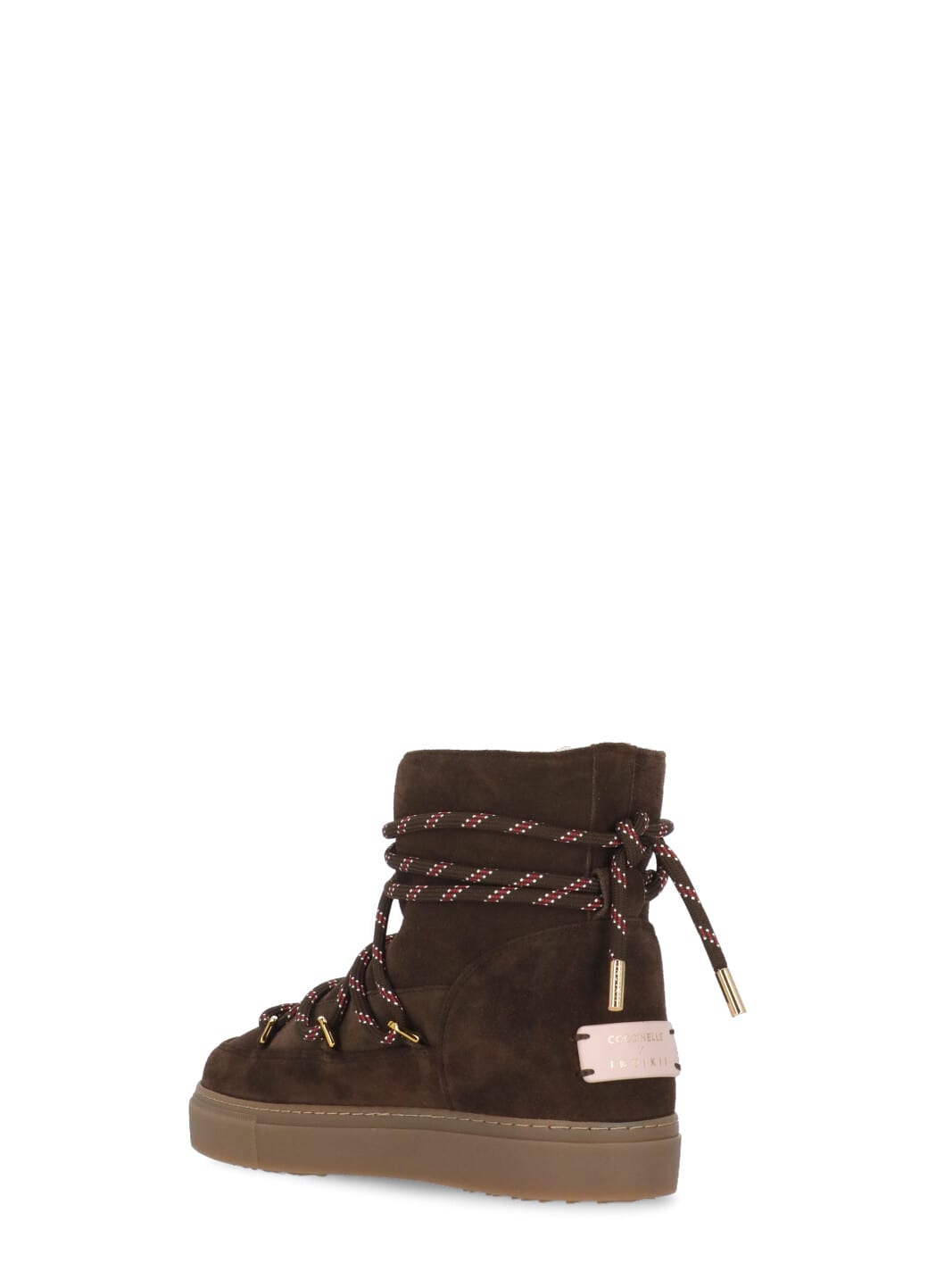 Shop Coccinelle Jacquard Lace Boots X Inuikii In Brown