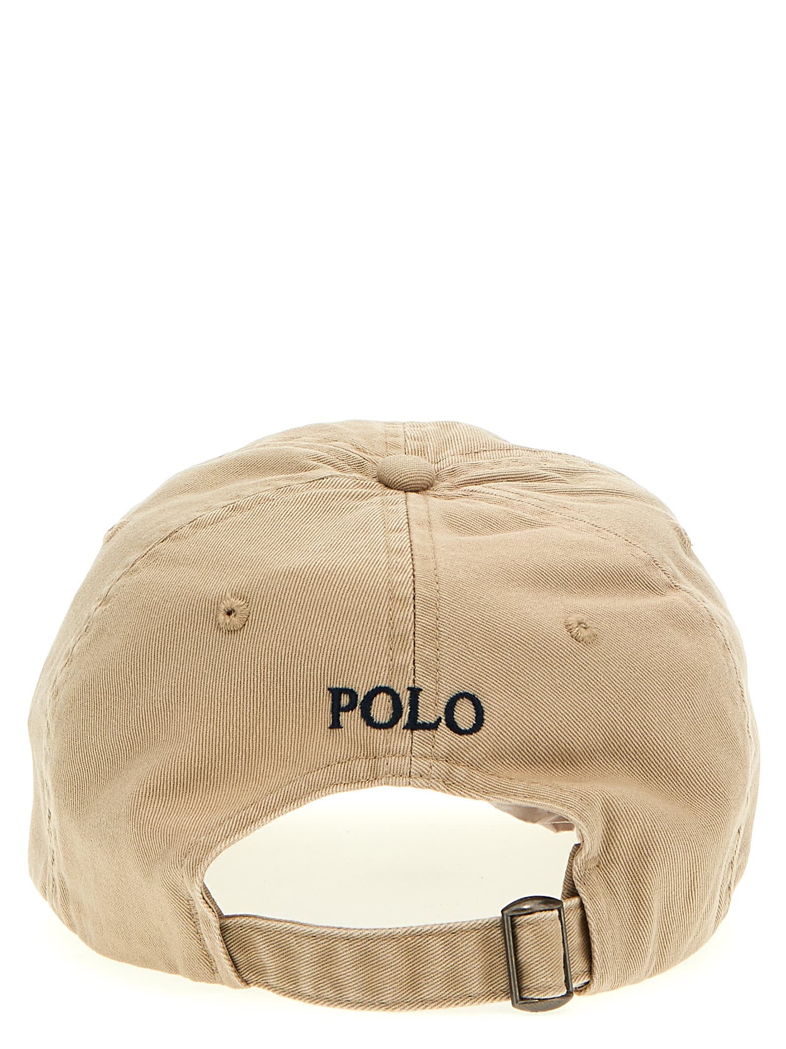 Shop Polo Ralph Lauren Core Replen Baseball Cap In Nubuck/relay Blue