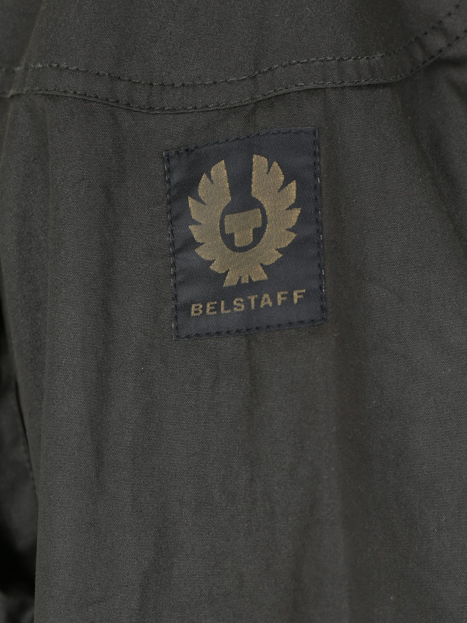 Shop Belstaff Trialmaster Jacket In Faded Olive