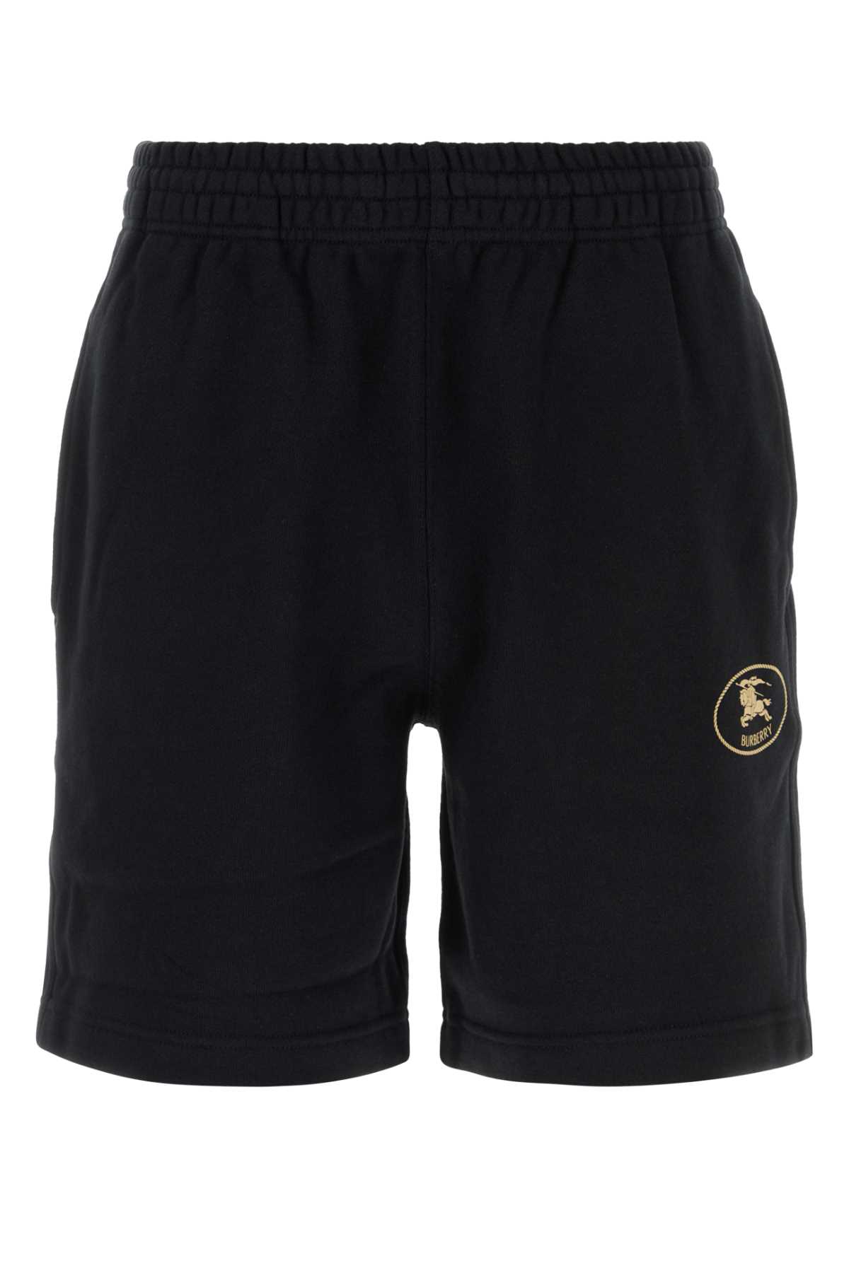 Burberry Cotton Bermuda Shorts With Back Pocket And Elastic Waistband