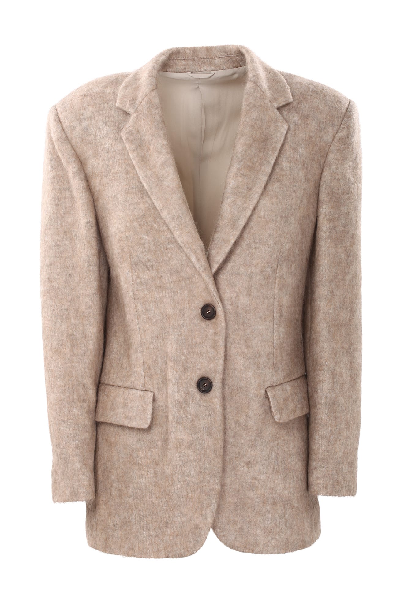 Shop Brunello Cucinelli Jackets Beige