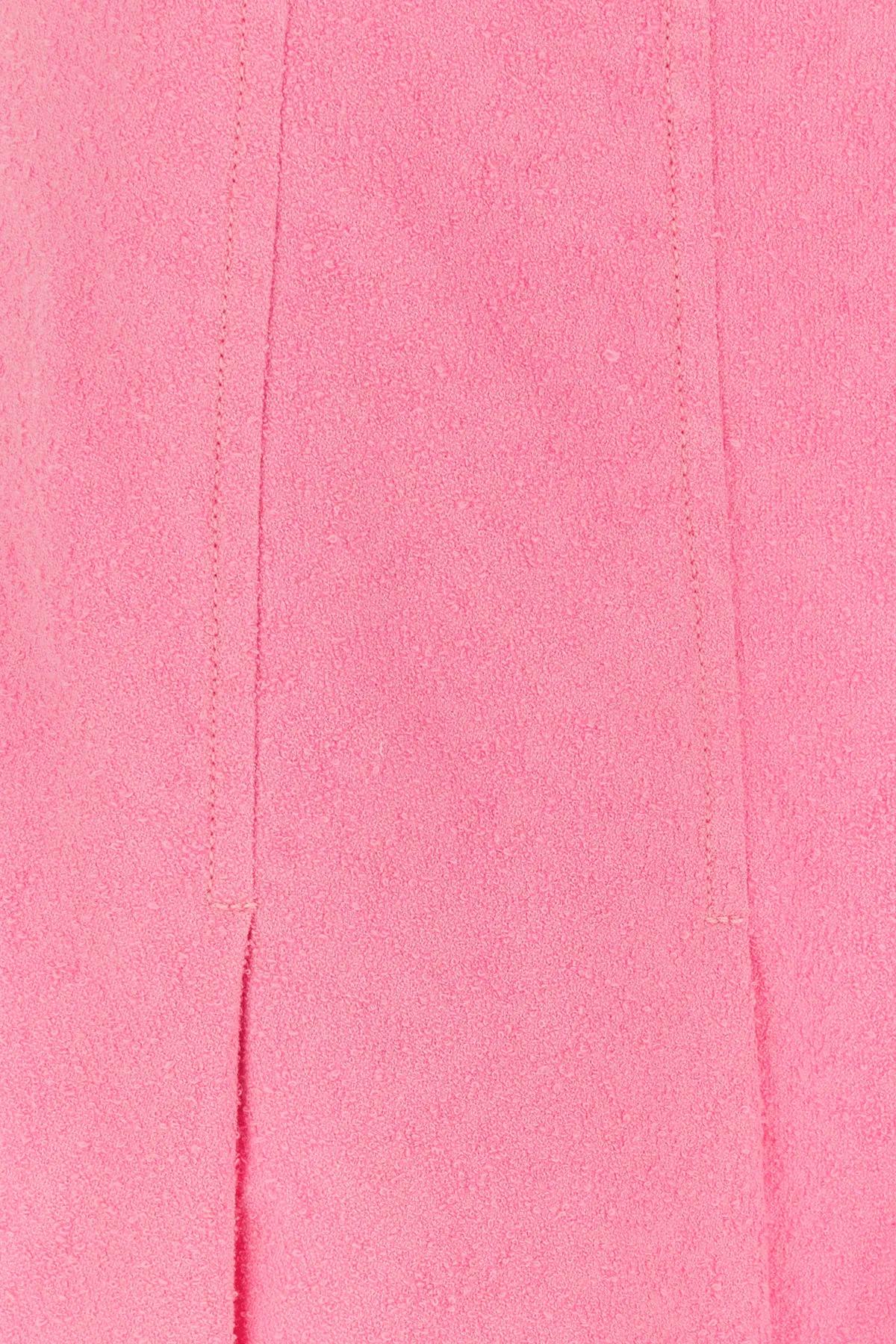 Patou Belted High-waisted Skirt In 453b