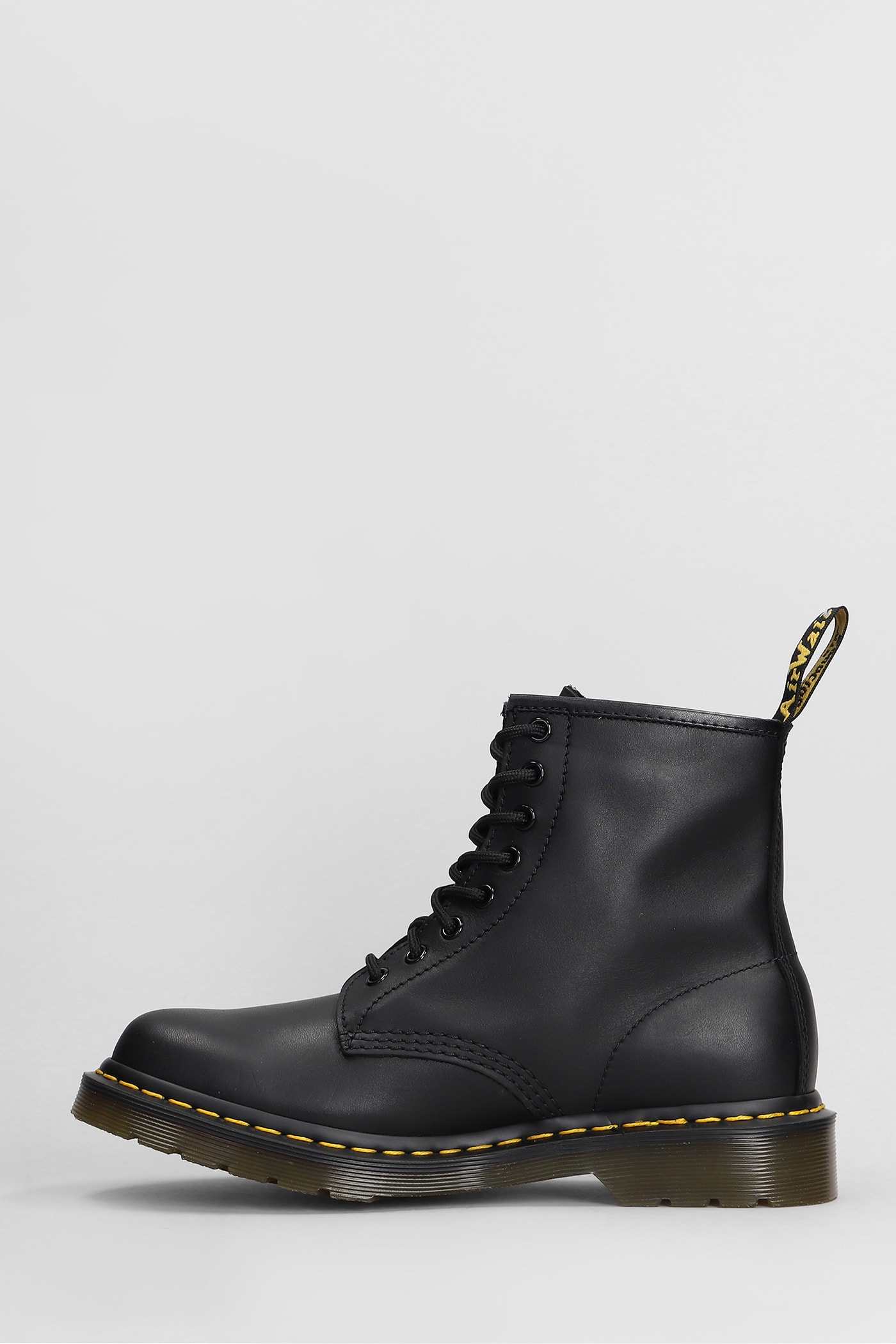 Shop Dr. Martens' 1460 Combat Boots In Black Leather