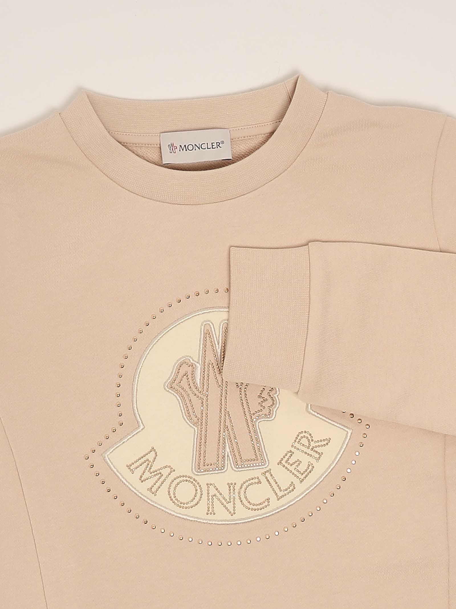 Moncler Sweatshirt Sweatshirt In Neutral