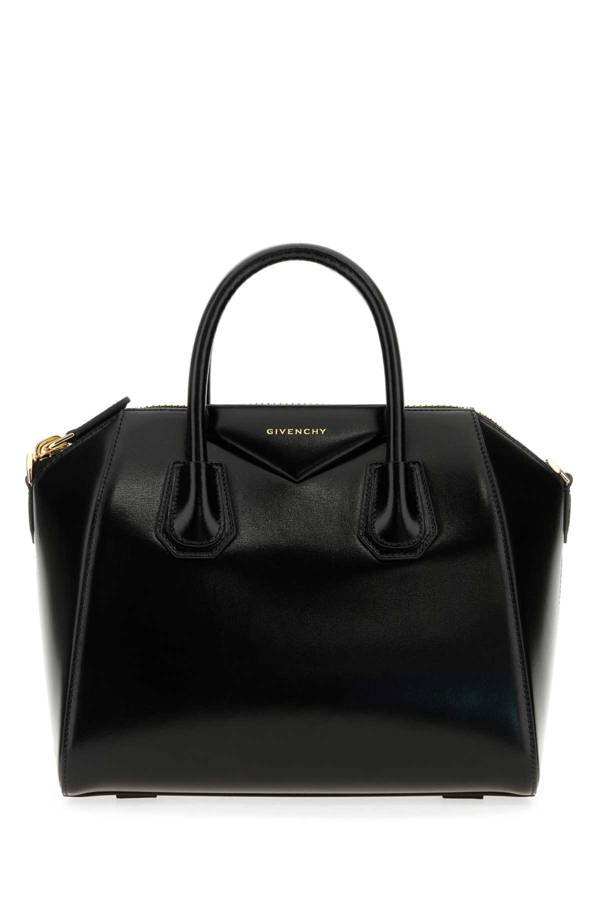 Givenchy Black Leather Small Antigona Handbag