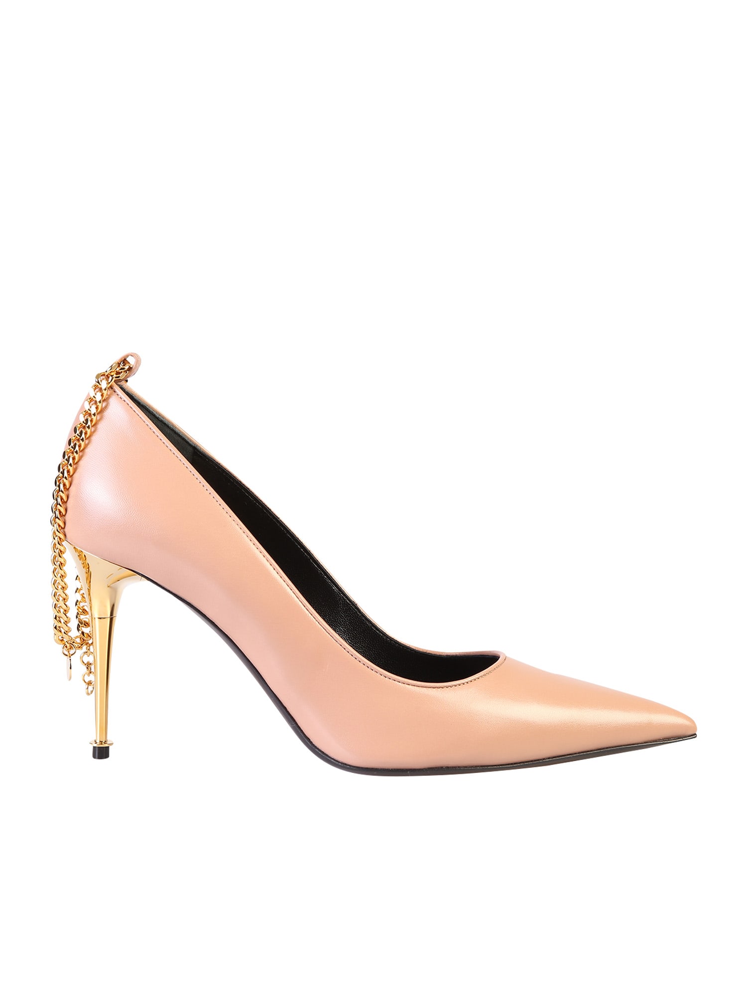 Tom Ford Chain Insert Pumps In Pink