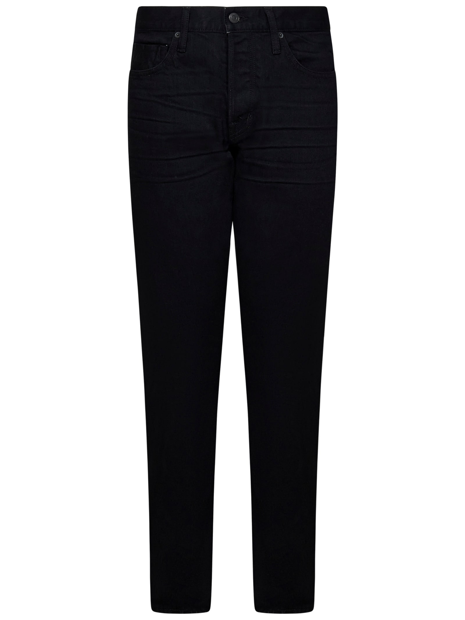 Shop Tom Ford Jeans In Black